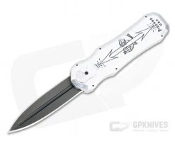 Piranha P8 Excalibur Tactical PVD 154CM Silver Double Action OTF Automatic