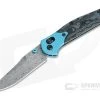 Benchmade 945-221 Mini Osborne Gold Class Damasteel Arctic Storm Fat Carbon AXIS Lock Folder