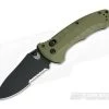 Benchmade 980SBK Turret Olive Drab G10 Black Serrated S30V Tactical AXIS Lock Folder