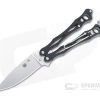 Spyderco SmallFly 2 Satin S30V Black G10 Balisong Folder B02GP2