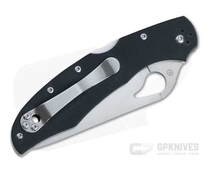 Byrd Cara Cara 2 Black G-10 Plain Satin Edge 03GP2 - Image 2