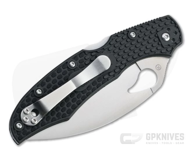 Byrd Cara Cara 2 Wharncliffe Lightweight Black FRN Satin Plain Edge Folder BY03PBKWC2 - Image 2