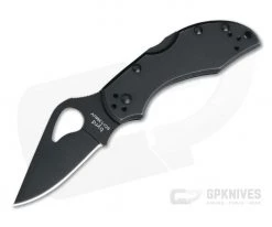 Byrd Robin 2 Black Stainless Steel Plain Edge 10BKP2
