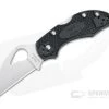 Byrd Robin 2 Wharncliffe Lightweight Black FRN Satin Plain Edge Folder BY10PBKWC2