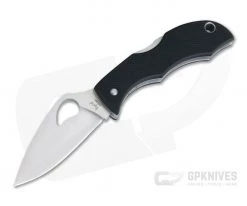 Byrd Starling 2 Black G-10 Satin BD1 Plain Edge 12GP2