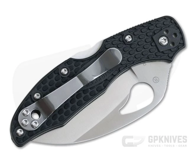 Byrd Hawkbill Lightweight Black FRN Satin Serrated Edge 22SBK - Image 2