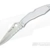 Spyderco Police Model Stainless Steel Part Serrated C07PS