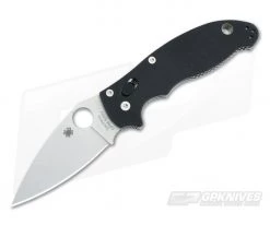 Spyderco Manix 2 Plain S30V Black G10 C101GP2
