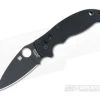 Spyderco Manix 2 Black DLC Plain S30V Black G10 C101GPBBK2
