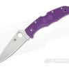 Spyderco Endura 4 Flat Ground VG10 Purple FRN C10FPPR