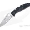Spyderco Endura 4 Thin Red Line Partially Serrated VG10 FRN Folder C10FPSBKRD