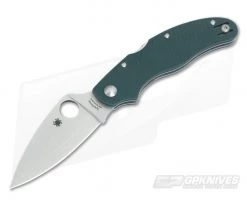 Spyderco Caly 3 Sprint Green G10 HAP40/SUS 410 Laminate