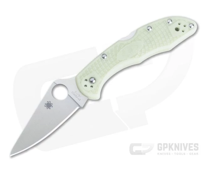 Spyderco Delica 4 Limited Glow-In-The-Dark FRN C11FPGITD