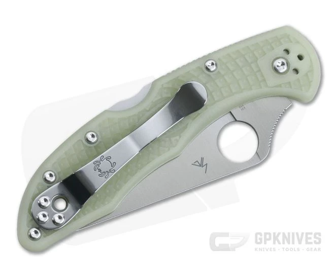 Spyderco Delica 4 Limited Glow-In-The-Dark FRN C11FPGITD - Image 2