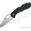 Spyderco Delica 4 Plain VG10 Black FRN C11PBK
