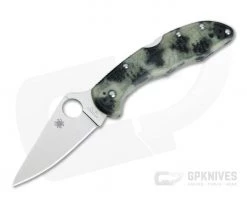 Spyderco Delica 4 Limited Glow-In-the-Dark Zome FRN VG10 C11ZFPGITD