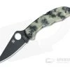 Spyderco Delica 4 Limited Glow-In-the-Dark Zome FRN Black TiCN VG10 C11ZFPGITDBK
