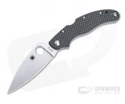 Spyderco Caly 3.5 ZDP-189 San Mai Carbon Fiber Lock Back Folder C144CFPE