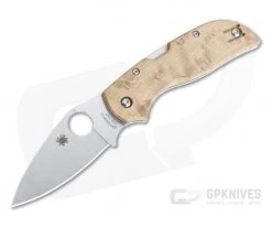 Spyderco Chaparral Birdseye Maple Satin CTS-XHP Folder C152WDP