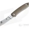 Spyderco Roadie Slip Joint Plain N690Co Brown FRN C189PBN