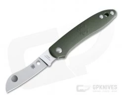 Spyderco Roadie Slip Joint Plain N690Co Green FRN C189PGR