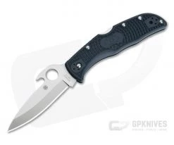 Spyderco Endela Emerson Wave Lightweight Black FRN Plain Edge VG-10 C243PGYW