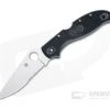 Spyderco Stretch 2 XL Partially Serrated Satin VG10 Black FRN Folder C258PSBK