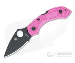 Spyderco Dragonfly 2 Pink FRN Black TiCN S30V Folder C28FPPNS30VBK2