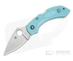 Spyderco Dragonfly 2 Teal Handle S30V Satin Blade C28FPTL2