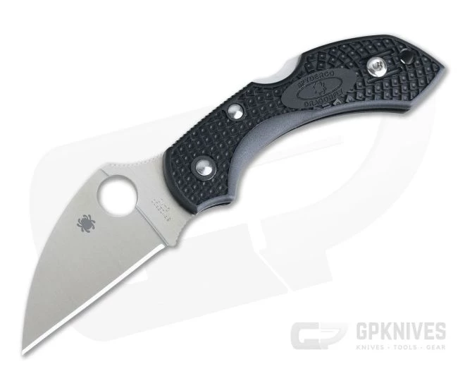 Spyderco Dragonfly 2 Wharncliffe Plain VG10 Black FRN C28FPWCBK2