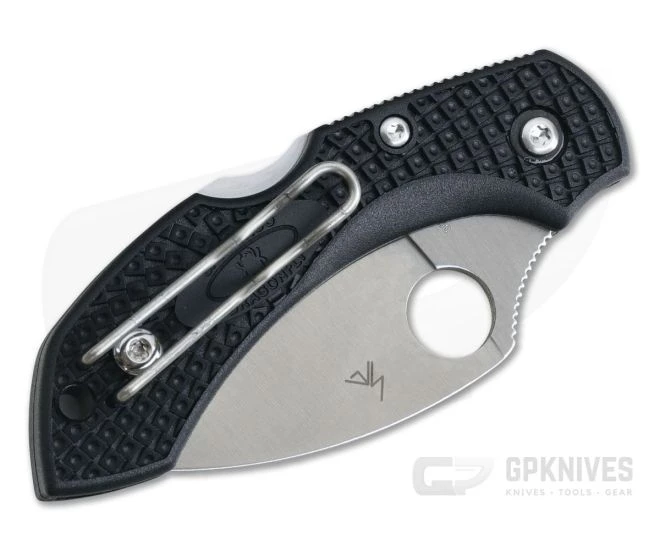Spyderco Dragonfly 2 Wharncliffe Plain VG10 Black FRN C28FPWCBK2 - Image 2