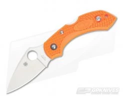 Spyderco Dragonfly 2 Plain VG10 Orange FRN C28POR2