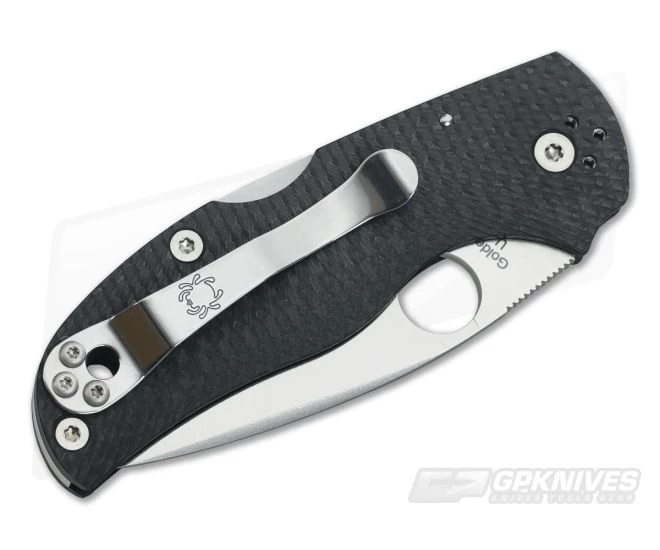 Spyderco Native 5 CPM S90V and Fluted Carbon Fiber C41CFFP5 - Image 2