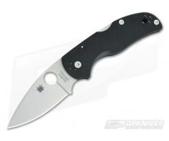 Spyderco Native 5 CQI Linerless Black G10 Plain Edge S30V C41GP5