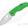 Spyderco Native 5 Salt Lightweight Plain Edge LC200N Green FRN Folder C41PGR5