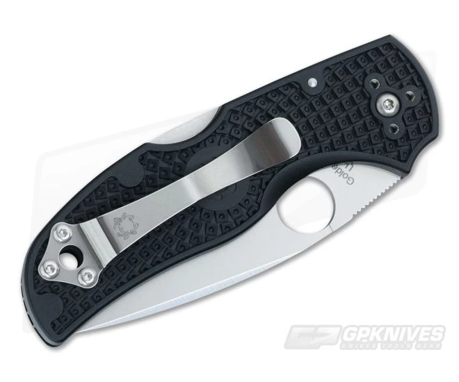 Spyderco Native 5 Lightweight Part Serrated C41PSBK5 - Image 2