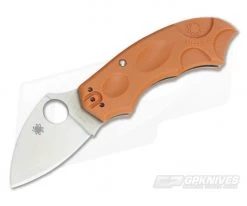 Spyderco Meerkat Sprint Burnt Orange FRN HAP40/SUS 410 Laminate
