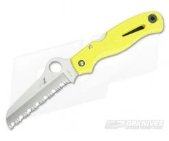 Spyderco Atlantic Salt Spyderedge Yellow C89SYL