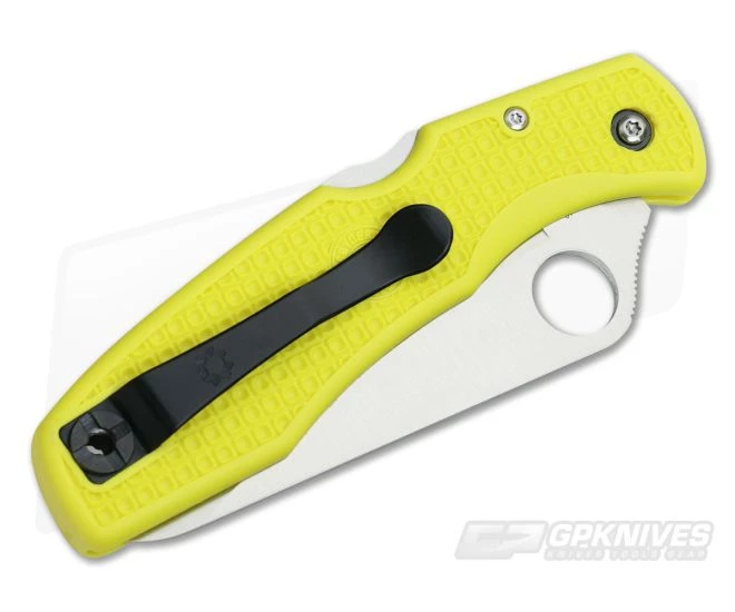 Spyderco Pacific Yellow C91PYL - Image 2