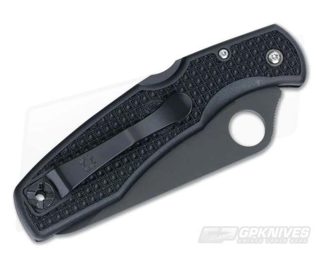 Spyderco Pacific Salt Black Blade Serrated C91SBBK - Image 2
