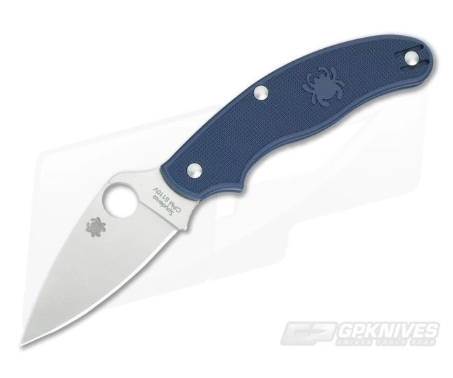 Spyderco UK Pen Knife (UKPK) Dark Blue FRN and S110V Blade C94PDBL