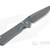 Chris Reeve Large Sebenza 31 Left Handed Drop Point Boomerang Damascus Folder