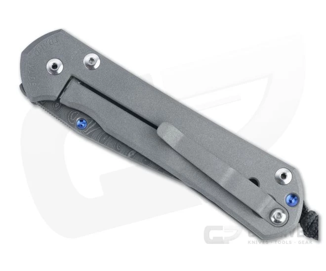 Chris Reeve Large Sebenza 31 Left Handed Drop Point Boomerang Damascus Folder - Image 2