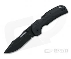 Cold Steel Engage Atlas Lock 3" Black Stonewashed AUS10A Black GFN Folder FL-30DPLC-10B​
