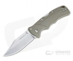 Cold Steel Verdict Stonewashed 4116SS Flat Dark Earth GFN Tri-Ad Lock Folder FL-C3CPSSFDE