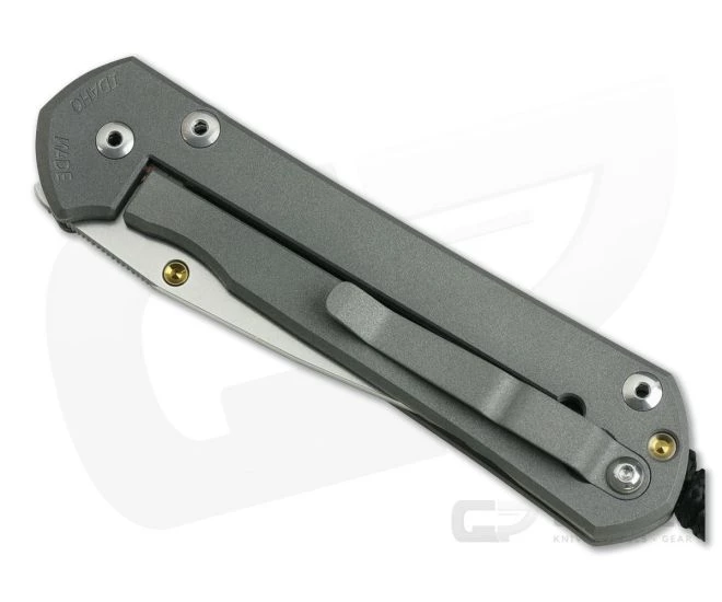 Chris Reeve Large Sebenza 21 Left Handed Solar System Unique Graphic Pyrite Cabochon L21-1113-001 - Image 2