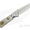 Chris Reeve Large Sebenza 21 Left Hand Solar System Unique Graphic Pyrite Cabochon