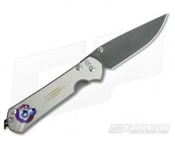 Chris Reeve Left Handed Large Sebenza 21 Damascus Unique Graphic