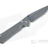 Chris Reeve Large Sebenza 31 Left Handed Drop Point Boomerang Damascus Folder 001