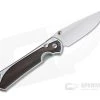 Chris Reeve Large Sebenza 31 Left Handed Macassar Ebony Inlay Frame Lock 002